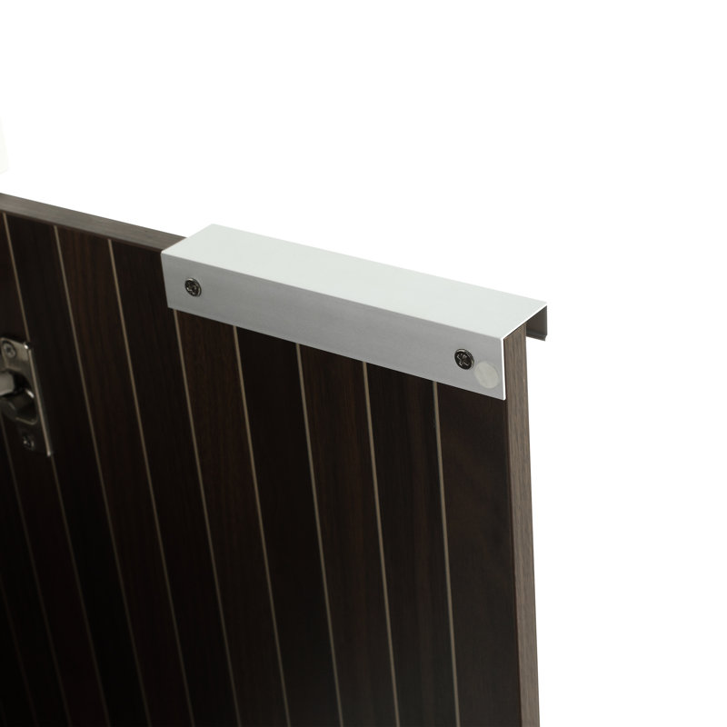 Armoire de salle de bain moderne avec lavabo en résine de 24 po, meuble-lavabo à surface d'eau, qualité de fabrication élevée, contemporain