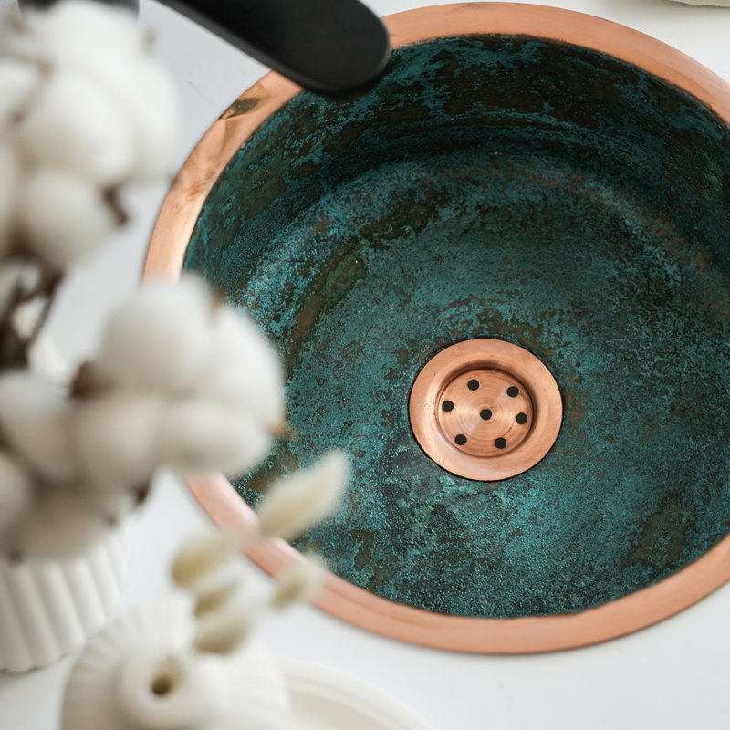 ALFIQ Copper Circular Sink, 16"