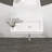 Stain-resistant Ceramic Sink Modern Wall-mount Bathroom Essential