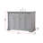 48'' Single Bathroom Vanity with Marble Top-2144684577