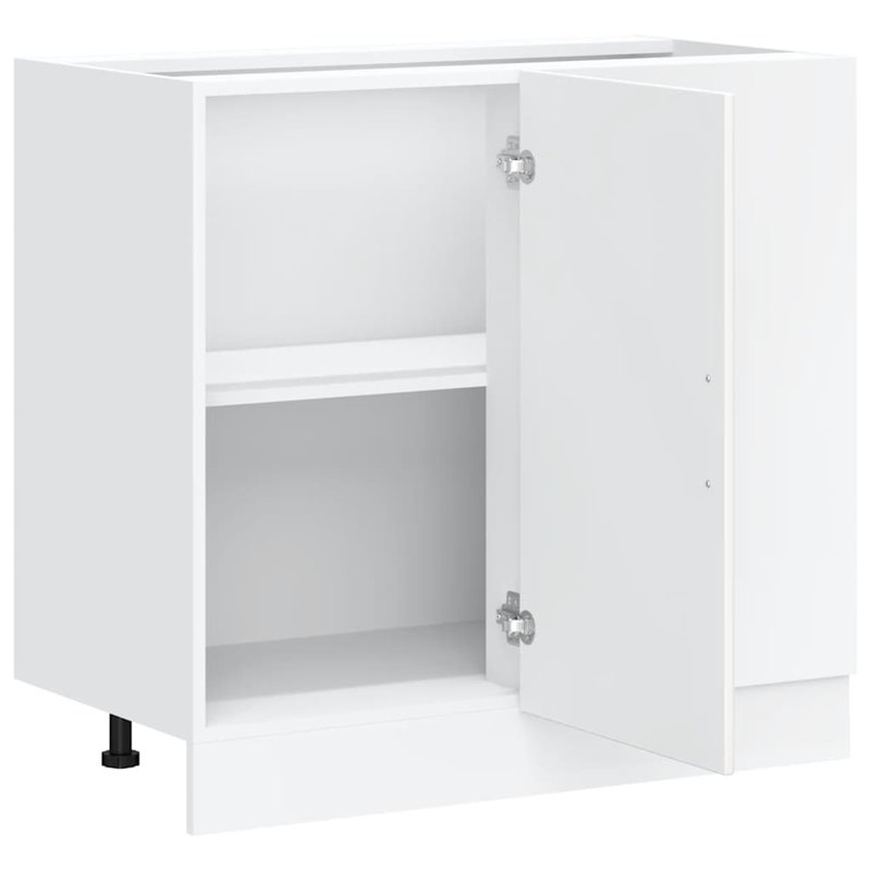 Takai Kitchen Base Cabinet "Lucca" Engineered Wood, white