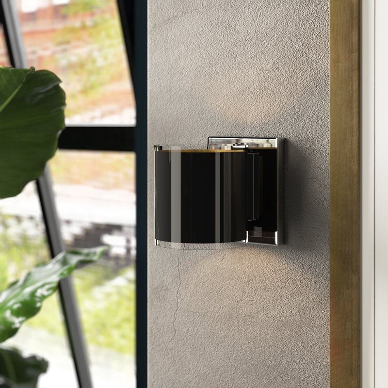 Speidel Flush Mounted Sconce, Silver Foil