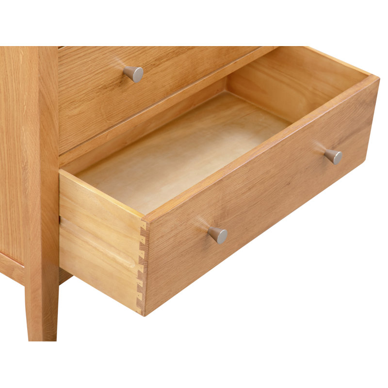 Lanie Solid Wood 70cm W 6 - Drawer Chest of Drawers