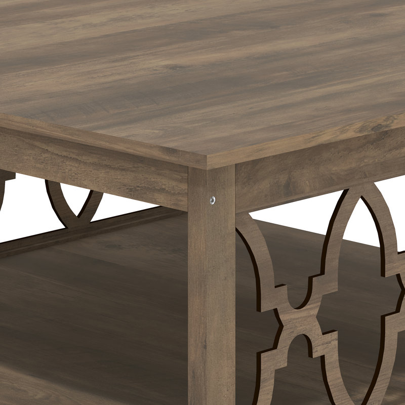 Ensemble de tables basses 2 pièces Chessani, Chêne noueux, Chêne noueux