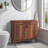 36" Mid-Century Modern Single Bathroom Vanity Base