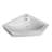 The Renovators Supply Inc. 17 " Vitreous China Specialty Bathroom Sink and Overflow Hole