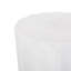Support à fleurs moderne en béton léger pour l'extérieur et l'intérieur, H 17,59 po, blanc antique, table d'appoint sans assemblage portable, assemblage, idéal pour divers espaces