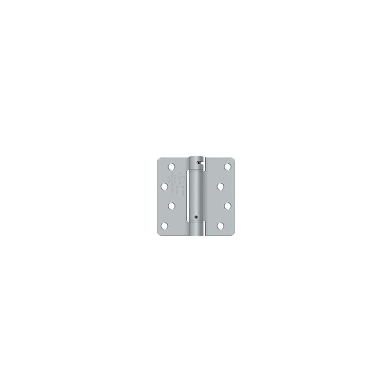 64'' x 64'' Steel Surface Mount Hinge, Brushed Chrome