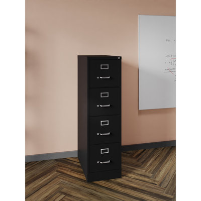 15'' Wide 4 -Drawer Steel File Cabinet