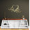 Cœur en métal, décoration murale «Love Art» avec votre texte personnalisé pour décoration intérieure, mariage, cadeau de la Saint-Valentin