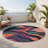 Neon Warp Indoor And Outdoor Area Rug-391282010