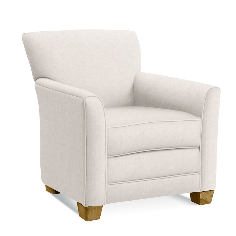 Fauteuil Buckley, Performance du sucre blanc; 0863-91, Finition naturelle