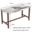 Table de salle à manger à hauteur de comptoir-1602980170