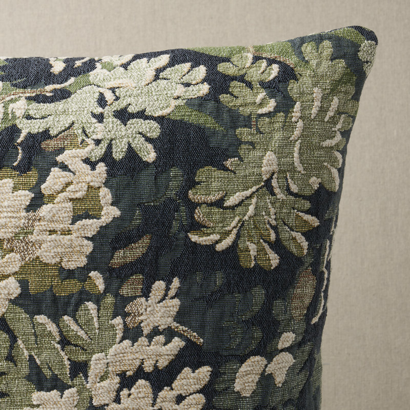 Coussin Verdure, H 18 po x l 18 po, Carré, Vert