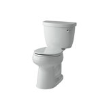 CimarronÂ® 1.6 GPF Round Two-Piece toilet (Seat Not Included)