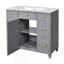 Meuble-lavabo 36 po avec lavabo en céramique