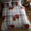  Printed Duvet Set Hector the Highland Grey-2080822188
