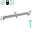Tablette murale en acier inoxydable-52832532