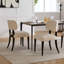 Ensemble de 2 chaises de salle à manger en bois