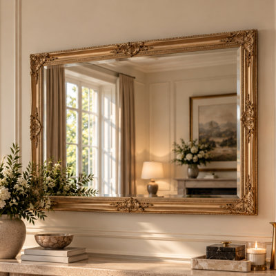 Madeleine Carved Classic Accent Mirror