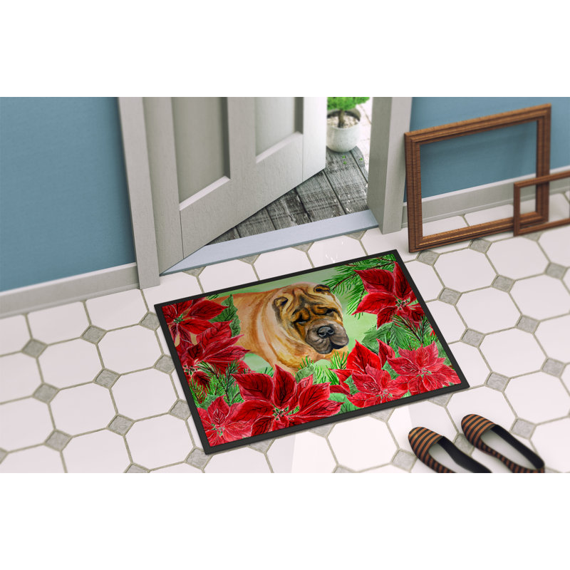 Non-Slip Outdoor Doormat, Rectangle 1'6" x 2'3"