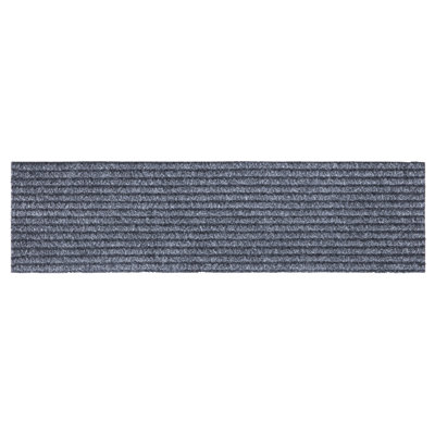 Tapis d'escalier en caoutchouc uni