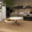 Mango Wood Decorative White Cake Stand with Wood Base