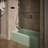 Bellwether 60" x 30.25" Alcove Soaking Cast Iron Bathtub-98419496-19195751