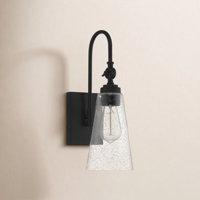 Picola Single Light Glass Dimmable Wall Sconce