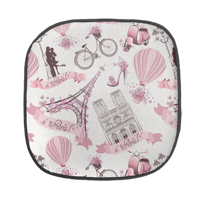 Coussin de siège papillon