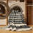 Washable Stone Gray Cream Striped Area Rug-691850006