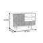 Un buffet mural pour petit appartement-758237391