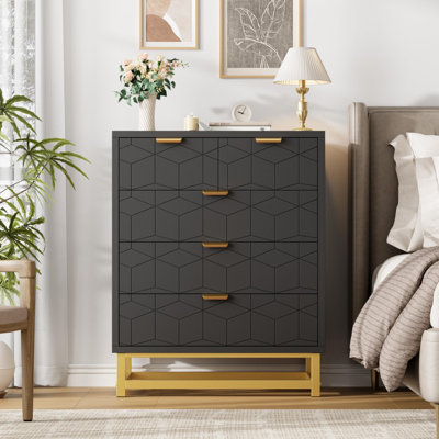 59.9 cm W Chest of 5 Drawers