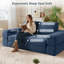 Canapé-lit pliable 81 po, divan-lit convertible 3-en-1-1556380401