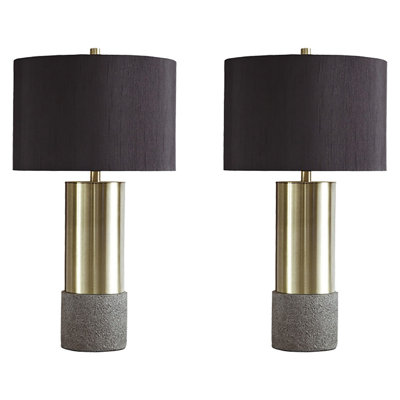 Ensemble de lampe de table 27,25 po Trinece