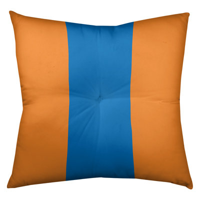 Striped Reversible Throw Pillow
