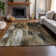 Premium Machine Washable Cerrito AMF567 Chocolate Rug