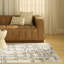 Tapis Mid-Century moderne multicolore ivoire Colondro-110543745