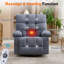 Fauteuil inclinable et massant 350Lbs