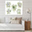 Bouquet floral de Noël avec coton, branches III - peinture sur toile-67391494-67391496