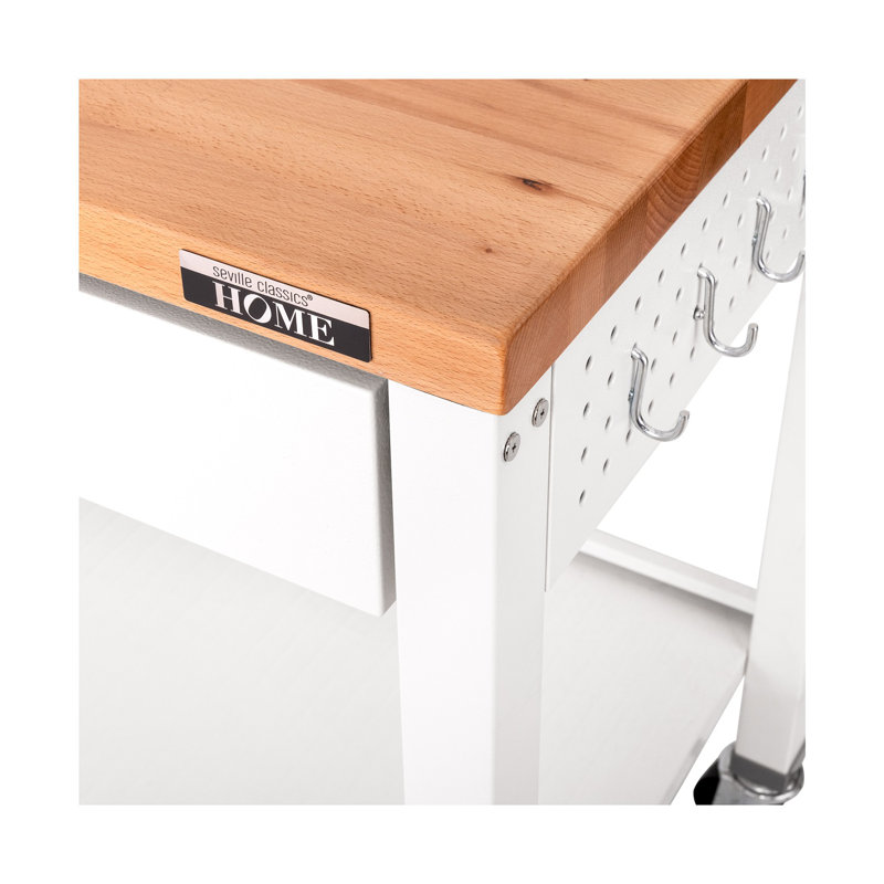 Table de travail pour îlot Home, Blanc