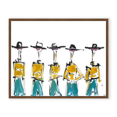 Hats And Slacks Print by Chauncey Jacks