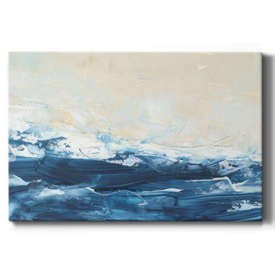Vague après vague III - Toile tendue avec châssis