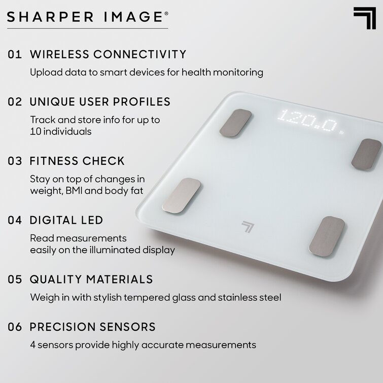 SideDeal: Sharper Image Digital LED Bluetooth Body Scale