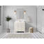 Sonoma 36 po X P 22 po Meuble-lavabo central D en albâtre avec quartz Cove Edge-102861239