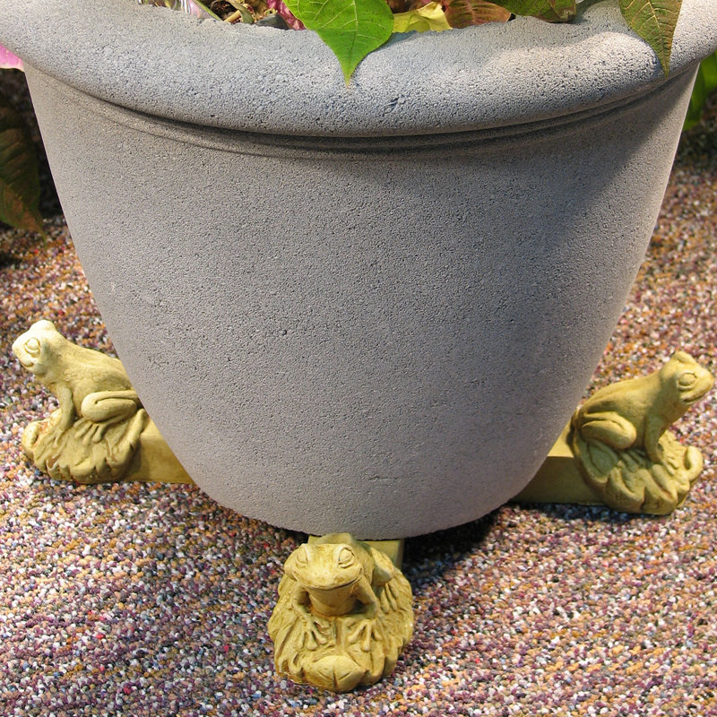 Frog Planter Feet, Weathered Bronze