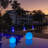 Battery Powered Integrated LED Color Changing Outdoor Floating Light-122947138
