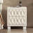 Elegant Velvet Nightstand With 2 Drawers And Crystal Handle, Storage Bedside Table With Button-Tufted-1957533875