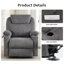 Fauteuil inclinable électrique, fauteuil relevable pour personnes âgées Teremba-1195719052