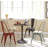 Leandra Round Metal Base Dining Table-1244897535